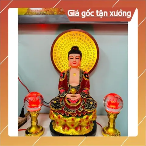 Tượng Phật ADIĐÀ chất liệu composite cao 45cm 🌼🌼 có hoả tốc