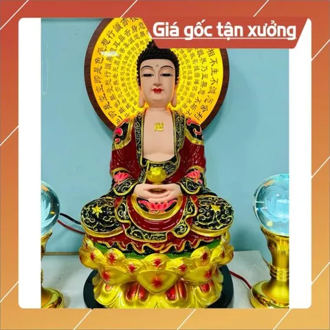 Tượng Phật ADIĐÀ chất liệu composite cao 45cm 🌼🌼 có hoả tốc