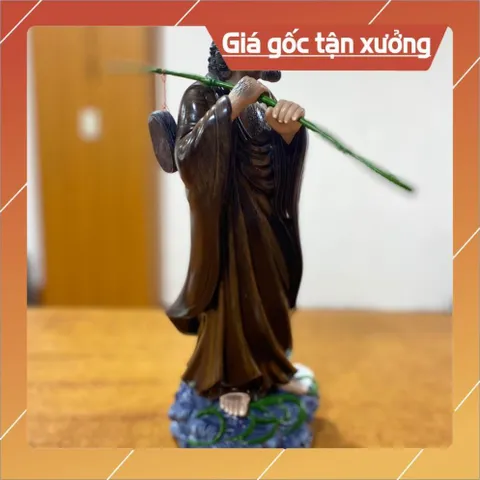 Tượng Tổ Sư Bồ Đề Đạt Ma Nhựa Composite Cao 40cm COMPOSITE