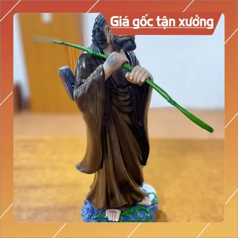 Tượng Tổ Sư Bồ Đề Đạt Ma Nhựa Composite Cao 40cm COMPOSITE