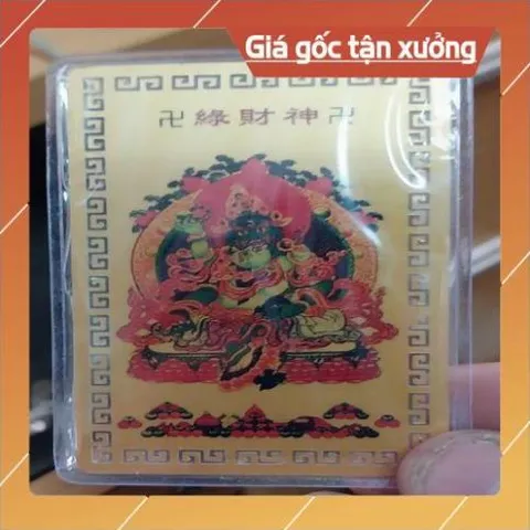 kim bài linh phù lục thần tài HÀNG CAO CẤP, có hoả tốc