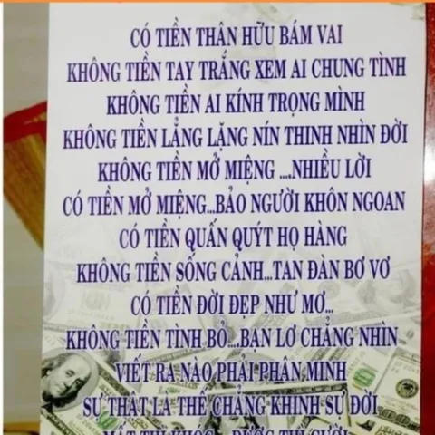 XÃ HÀNG, MẦU NHẨU NHIÊN Tranh chữ về cuộc sống treo tường nẹp gỗ CỠ 40cm x 60cm  DƯƠNG KHOA SHOP DƯƠNG KHOA SHOP