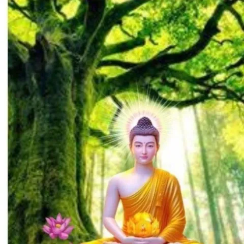 Hình Đẹp Đức Phật - Ép Nhựa, A5 - Tâm Hồn Thanh Tịnh DƯƠNG KHOA SHOP