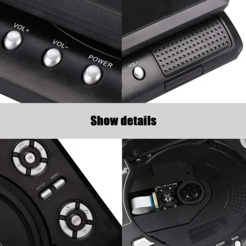 Màn Hình Rộng 7.8 Inch 16: 9 270 Chất Lượng Cao° Máy Nghe Nhạc MP3 VCD MP3 Màn Hình LCD Xoay ĐượC có hoả tốc