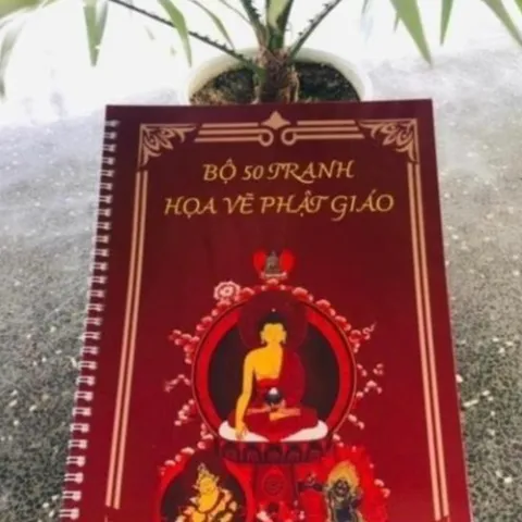 VỞ HÌNH Vẽ Phật Pháp Khổ A4 CHO PHẬT TỬ