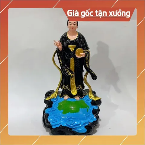 Tượng Mẹ Địa Mẫu Đứng cao 30 cm nhựa composite 2 MẪU