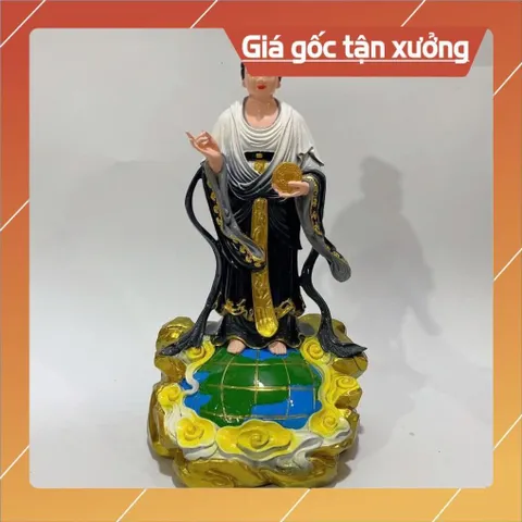 Tượng Mẹ Địa Mẫu Đứng cao 30 cm nhựa composite 2 MẪU