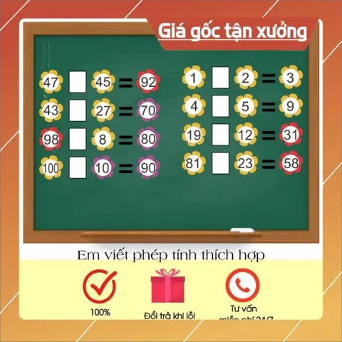 Bộ hoa số 0 đến 100 cắt sẵn ép platics có Nam châm lá sau