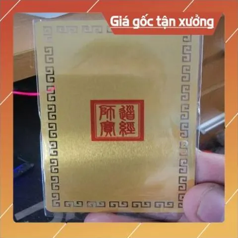 kim bài linh phù hoàng long thần HÀNG CAO CẤP, có hoả tốc