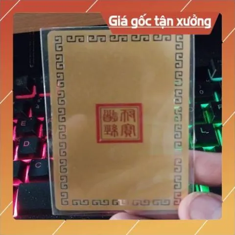 kim bài linh phù hắc bạch vô thường HÀNG CAO CẤP, có hoả tốc