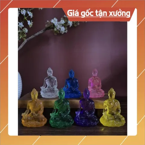 Tượng Dược Sư Phật Mini 7cm Chất Liệu Composite. Bộ tượng thất Phật Dược Sư mini  HÀNG ĐẶT TRƯỚC