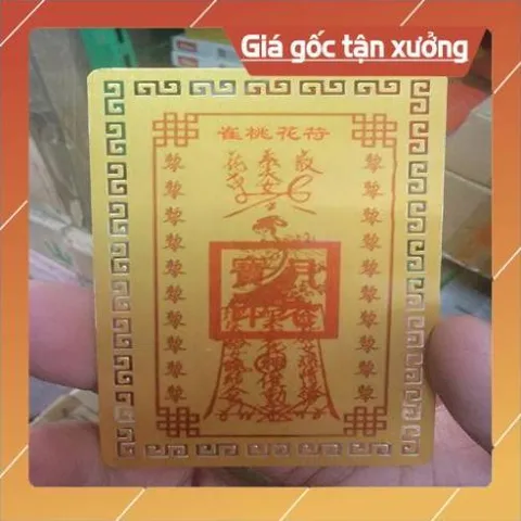 kim bài linh phù đào hoa tiền tử HÀNG CAO CẤP, có hoả tốc