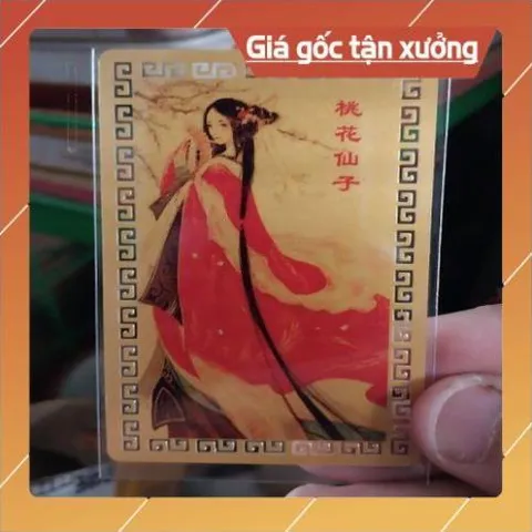 kim bài linh phù đào hoa tiền tử HÀNG CAO CẤP, có hoả tốc