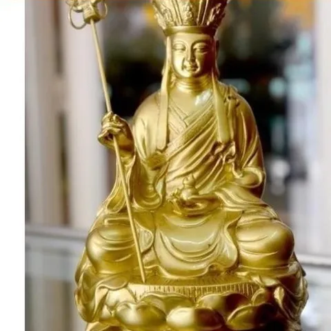Tượng ngài địa tạng vương bồ tát cao 16cm nhiều mẫu cực đẹp