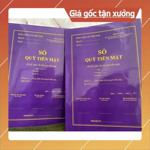 SỔ QUỸ TIỀN MẶT ( mẫu S11-H) có hoả tốc