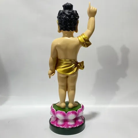 Tượng Đản Sanh Cao 38cm Đứng Nhiều Màu COMPOSITE