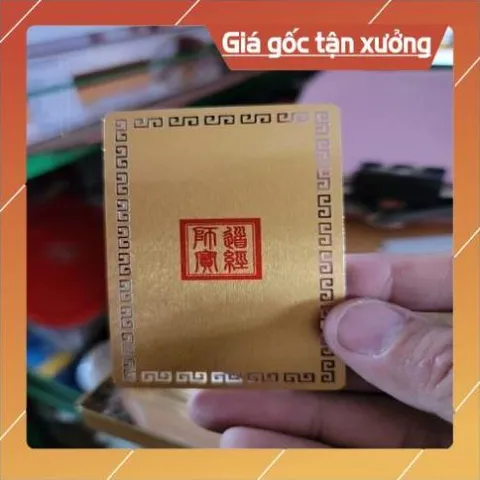 kim bài linh phù thiên lý nhãn HÀNG CAO CẤP, có hoả tốc