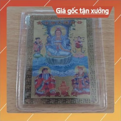 kim bài linh phù quan âm thần tài ông địa HÀNG CAO CẤP, có hoả tốc