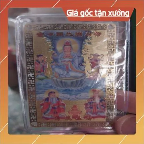 kim bài linh phù quan âm thần tài ông địa HÀNG CAO CẤP, có hoả tốc