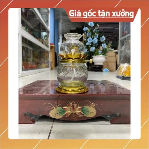 Đèn Dầu Lưu Ly Cao Cấp, bóng đèn dầu, tim đèn dầu 🌸🌸 có hoả tốc