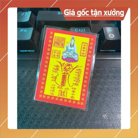 100 phù mẹ Quan Âm bình an, hộ thân, hoá giải đã phù