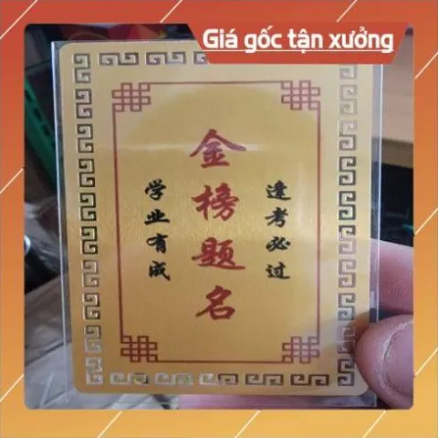 kim bài linh phù văn khúc tinh HÀNG CAO CẤP, có hoả tốc