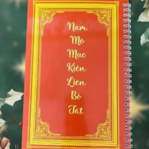 Vở chép kinh VU LAN CHỮ MỜ, TẶNG VIẾT