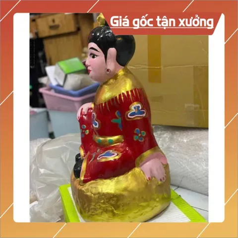 COMBO TÔN TƯỢNG ÔNG BÀ CỬU HUYỀN THẤT TỔ 40CM ĐẤT NUNG - TƯỢNG CỬU HUYỀN THẤT TỔ