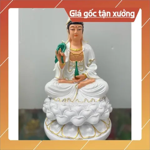 Bộ Tây Phương Tam Thánh, Tam Thế Phật, A Di Đà, Quan Âm, Đại Thế Chí chất liệu poly cao 30cm🌼🌼 có hoả tốc