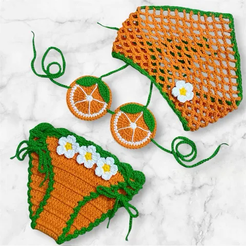 Bikini len cho bé. Bikini kèm khăn đội đầu nhiều mẫu