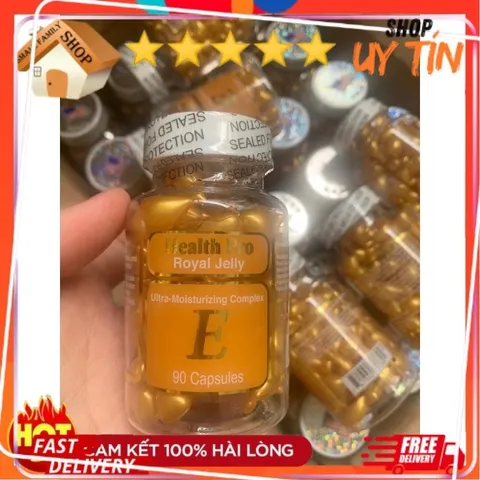 VIÊN VITAMIN E THOA MẶT HEALTH PRO ROYAL JELLY 90 VIÊN - Small Family