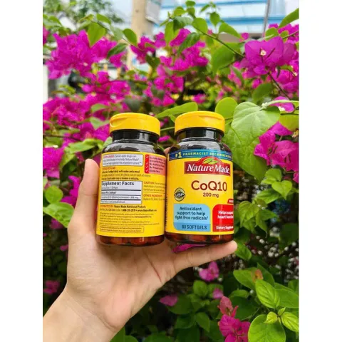 Viên Uống Bổ Tim Nature Made CoQ10- Bảo Vệ Tim Mạch, Tăng Cường Năng Lượng