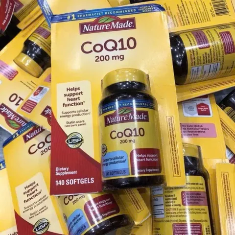 Viên Uống Bổ Tim Nature Made CoQ10- Bảo Vệ Tim Mạch, Tăng Cường Năng Lượng