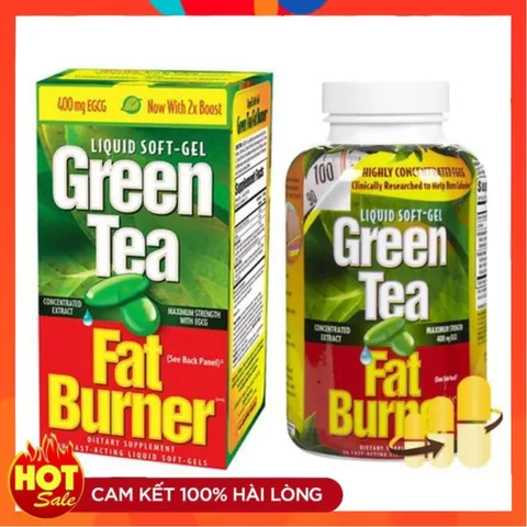  Viên uống giảm cân từ trà xanh Green Tea Fat Burner 200 viên của Mỹ 826931