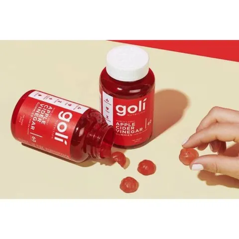 [Date 9/22] Kẹo Dẻo Giấm Táo Giảm Cân GOLI Apple Cider Vinegar Gummies 60 v - Small Family 826936