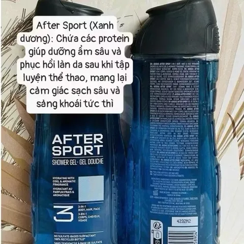 ( MẪU MỚI 2024 ) Sữa tắm gội rửa mặt nam 3in1 @did@s 400ml 826987