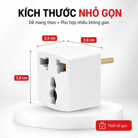 Đầu nối đa năng chuyển nguồn SOPOKA P6A, P7 chịu nhiệt chống cháy