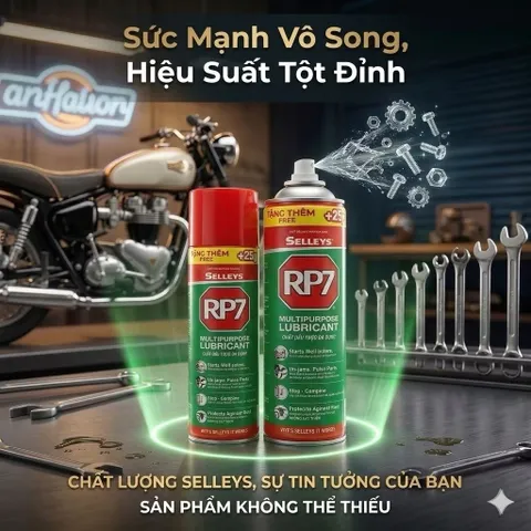 Thùng 12 Chai Xịt RP7 175g - Chống Rỉ Sét, Bôi Trơn, Dung Tích Lớn, Giá Tốt