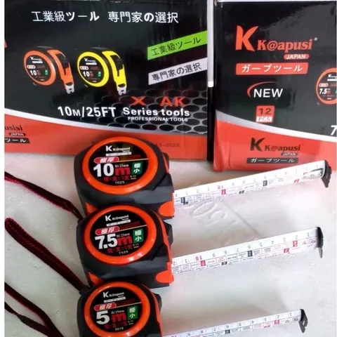 THƯỚC KÉO LỖ BAN KAPUSI 3M, 5M, 7.5M - THƯỚC CUỘN THÉP
