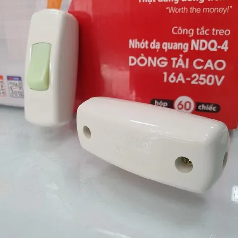 Công tắc treo quả nhót dạ quang SOPOKA cao cấp chính hãng, 5A-250V.
