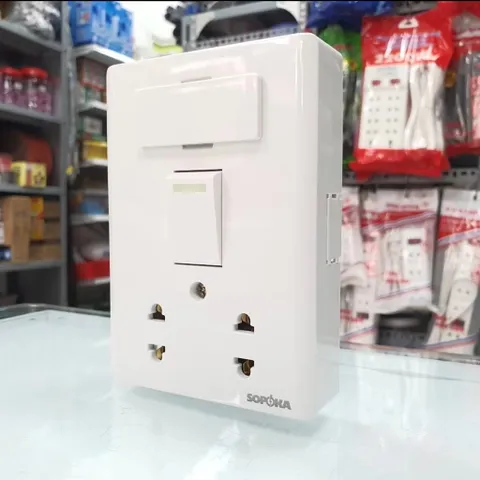 ( SOPOKA ) Bảng điện lắp nổi cao cấp E3A , E4A,E5A,E8A,E4S Chống Cháy - An toàn, tiện lợi