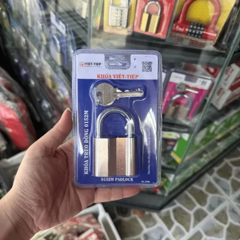 Ổ Khóa VIỆT TIỆP Đồng Thau (Hàng Chính Hãng) - Khóa Chống Cắt - Khóa Bằng Chìa Cao Cấp