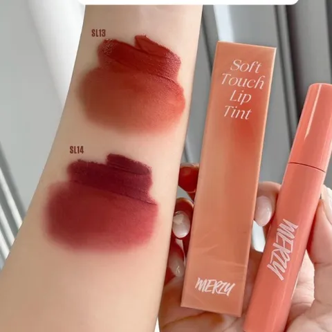 [ Chính hãng HSD 26/03/2027 XẢ KHO CẬN DATE ] Peach Fuzz Edition Son Kem Lì Merzy Soft Touch Lip Tint
