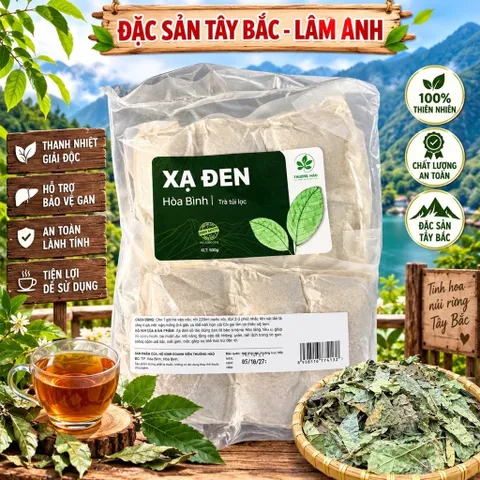 1Kg Xạ Đen Hoà Bình (Đạt Chuẩn GMP-WHO) Loại Đặc Biệt, Giúp Dễ Ngủ, Thanh Lọc, Thanh Nhiệt, Chứng Nhận ATVSTP Chuẩn Sạch