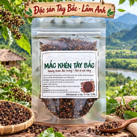 100Gr Hạt Mắc Khén Hoà Bình, Chuẩn Vị Hương Thơm Đặc Trưng, Gia Vị Núi Rừng Tây Bắc, Tẩm Ướp Gà, Cá Nướng, Gia Vị Chấm