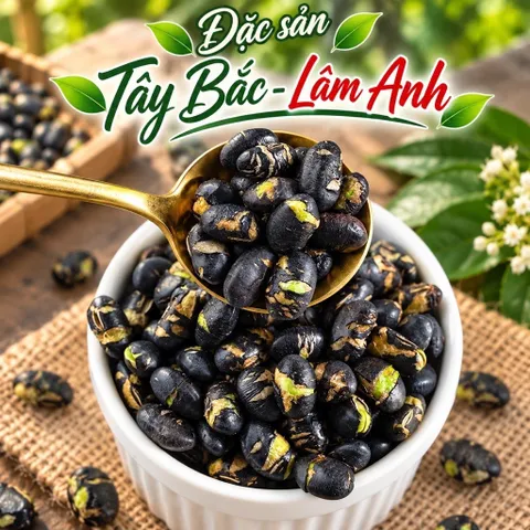 1Kg Đậu Đen Rang Muối, Giòn Tan Ăn Liền (Xanh Lòng Loại 1), Hữu Cơ, Eatclean, Ăn Vặt Thuần Chay, Giàu Dinh Dưỡng