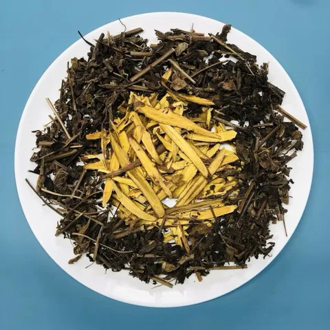1Kg Trà Nhân Trần Cam Thảo (Đã Sao Vàng Hạ Thổ) Kết Hợp La Hán, Cỏ Ngọt, Vị Thơm Dễ Uống, Thanh Lọc Cơ Thể, Giải Nhiệt