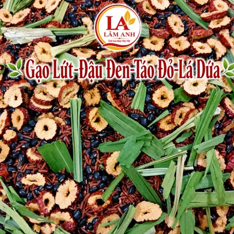 1Kg Trà Gạo Lứt, Đậu Đen, Táo Đỏ, Hoa Nhài, Lá Dứa, Cỏ Ngọt Thơm Ngon Dễ Uống, Hỗ Trợ Thanh Lọc Cơ Thể, Đẹp Da, Detox