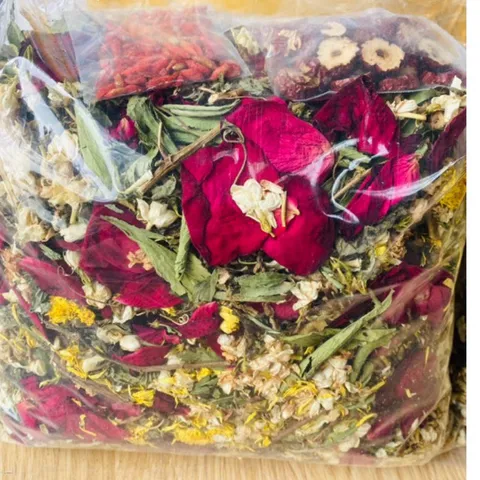 1Kg Thảo Mộc Thanh Nhiệt Dưỡng Tâm, Đẹp Da, Thanh Lọc Cơ Thể, Thơm Ngon, Sạch Tự Nhiên, Thanh Lọc, Mát Gan, Giải Nhiệt
