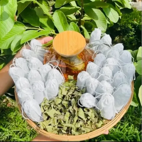 1Kg Lá Ổi Khô Non (Sao vàng hạ thổ) hỗ trợ giảm cholesterol, giảm cân, ngừa tiểu đường, cải thiện tiêu hóa, mỡ máu